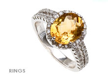Birthstone Rings, Gemstone Rings