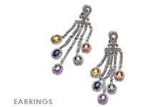 Gemstone Earrings, Fine Jewelry Earrings