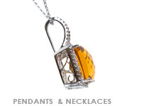 Gemstone Pendants, Fine Jewelry Pendants