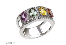 Gemstone Rings, Fine Jewelry Rings