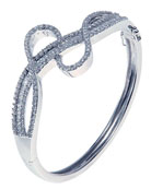 LaMonir cuff bracelet 138 round diamonds 