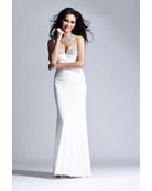 Scala Long Dress N12011